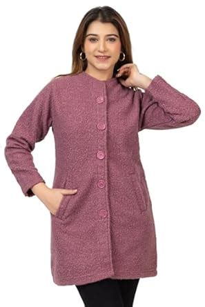 Buy TWENTY ME Winter Wear Casual Acrylic Wool Full Sleeve Womens Blazer ...