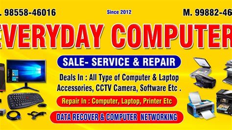 Computer Shop Banner Design 的图像结果