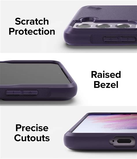 Samsung Galaxy S21 FE Back Cover Case | Onyx - Purple