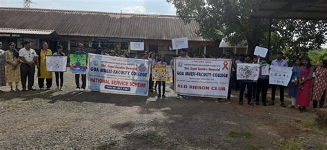 NSS Cell in collaboration with the Red Ribbon Club organized a rally ...