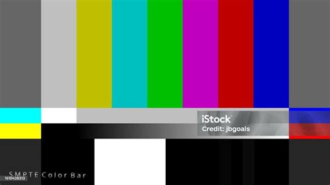 SMPTE Color Test 4X3 的图像结果