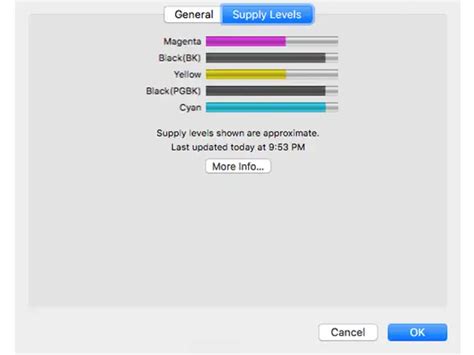 Image result for Printer Cartridges Levels