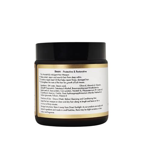 Kiara Apple Seed Oil, Bhringraj & Soy Intensive Repair Hair Mask