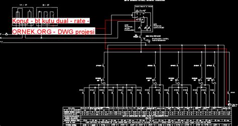 Proje Sitesi | Konut - bt kutu dual - rate Autocad Projesi