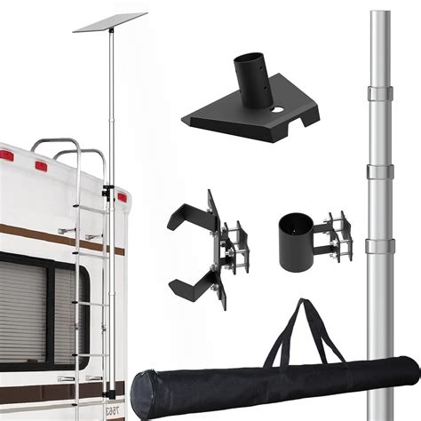 Starlink Gen 3 RV Ladder Mounting Kits?Telescopic 11ft Pole with ...