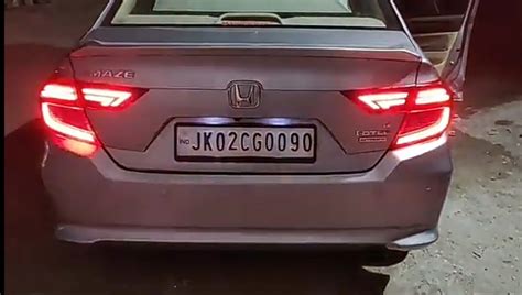 Honda Amaze Custom Taillight