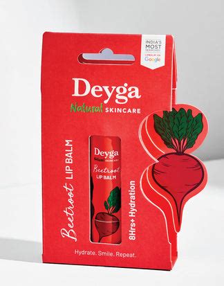 Buy Naturally-Tinted Deyga Beetroot Lipbalm Online