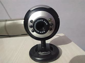 Quantum QHM495LM 6 Light Webcam For Laptop/Desktop (Black) : Amazon.in ...