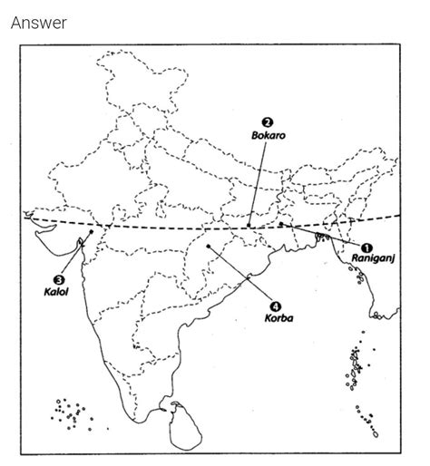 Can anyone give me class 10 geography chapter no 5 map points. - Brainly.in