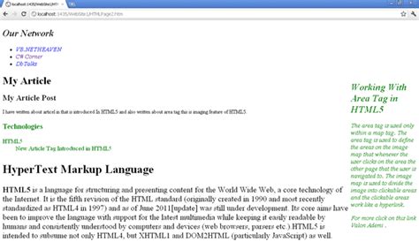 Image result for HTML5 aside Example