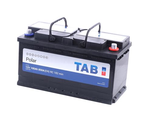 246600 TAB Polar Batterie 12V 100Ah 850A B13 Bleiakkumulator AUTODOC ...