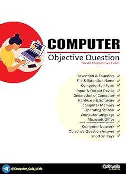 Image result for Computer Objective Question PDF