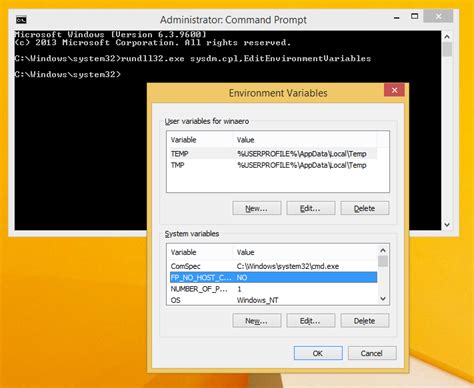 Setting Environment Variables 的图像结果