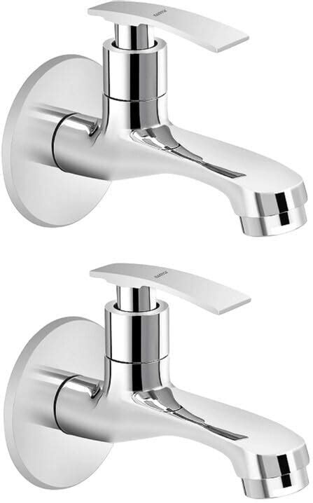 RAMYA Passion Bib Tap Pack of 2 Brass for Bathroom & Wash Basin (Set of ...