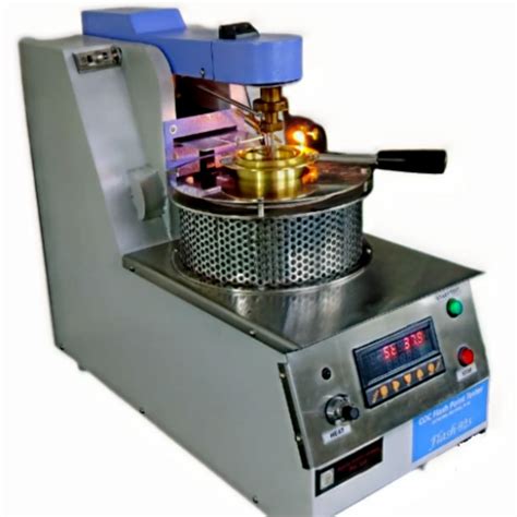 Cleveland Open Cup Flash Point Apparatus - Semi Automated COC Flash ...