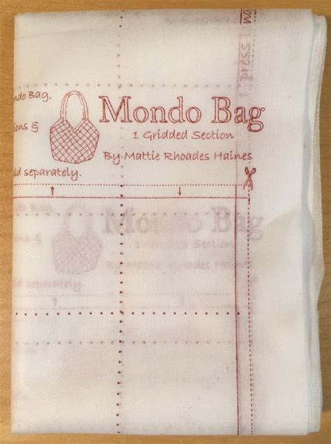 Image result for Midi Mondo Bag Interfacing Tutorial