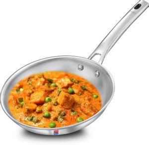 Prestige Tri Ply Splendid|Low Oil Cooking|Thick Gauge Tri-PIy Body|Even ...