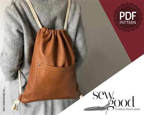 Sewing String Backpack 的图像结果