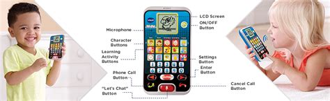 Buy VTech Call & Chat Learning Phone|Multicolor Online at Low Prices in ...