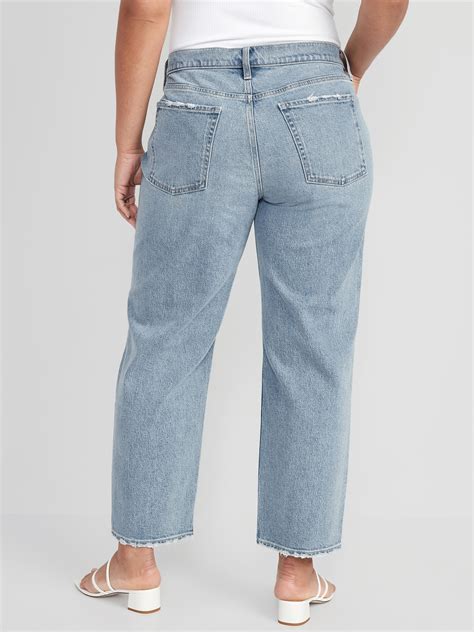 Mid-Rise Boyfriend Loose Jeans | Old Navy