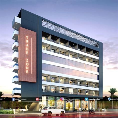 Commercial Complex Architectural Design 的图像结果