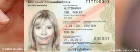 世界各国身份证曝光，原来德国人的身份证早已这么先进 - 每日头条