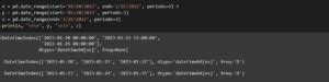 Image result for Date Range in Python