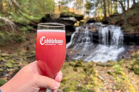 Beer and Waterfalls at Cobblehaus at the Falls in Mercer County, PA ...