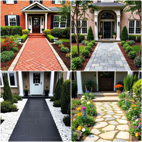 30 Front Walkway Ideas for A Stunning Entrance