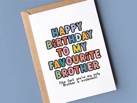 Happy Birthday Brother Funny Cards