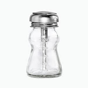 ROWCAY Refillable 60ml Alcohol Glass Bottle, Push Down Pump Dispenser ...