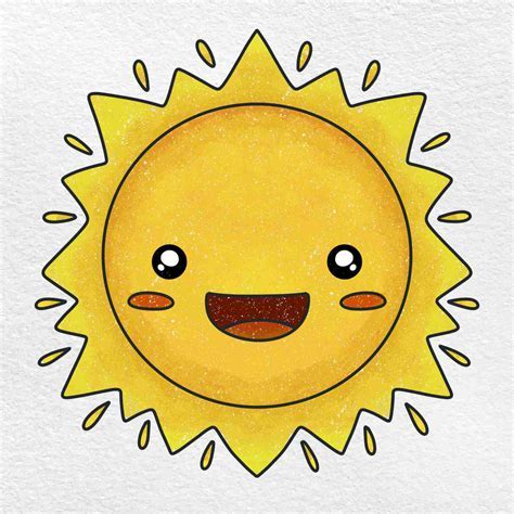 drawing pic of sun Android IOS V- 2.92