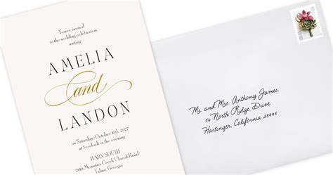 Image result for Addressing Wedding Invitations
