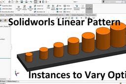 Image result for SolidWorks Linear Pattern Select Y-Axis