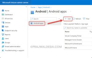 Image result for Android System Apps Intune