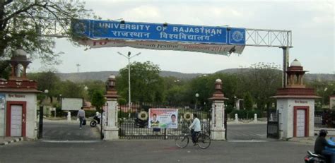 Rajasthan University (UNIRAJ), Jaipur Admission 2025-2026: Eligibility ...