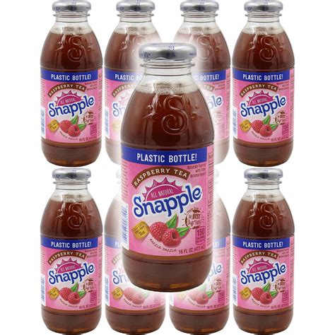 Snapple Apple Iced Tea, 16oz Bottle (Pack of 10, Total of 160 Fl Oz ...