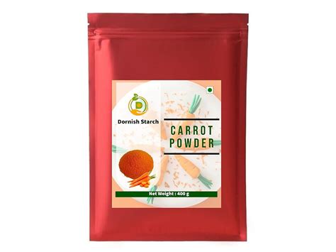 DORNISH STARCH Dehydrated Carrot Powder 200 Gms (400 g) : Amazon.in ...