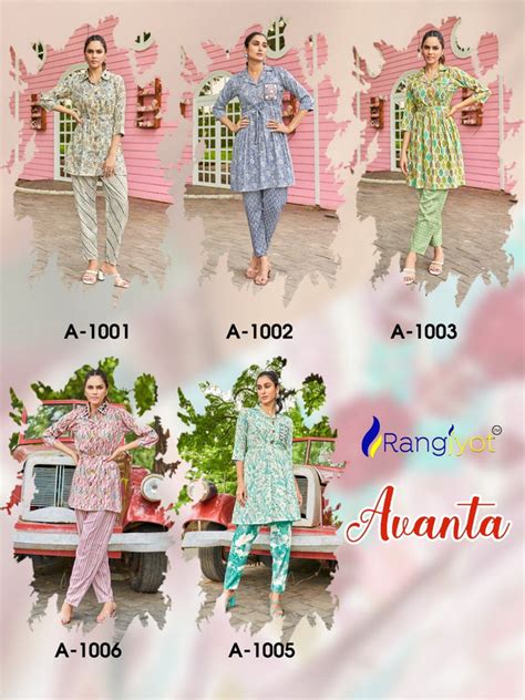 Avanta Vol 1 Rangjyot Capsule Co Ord Set – Kavya Style Plus