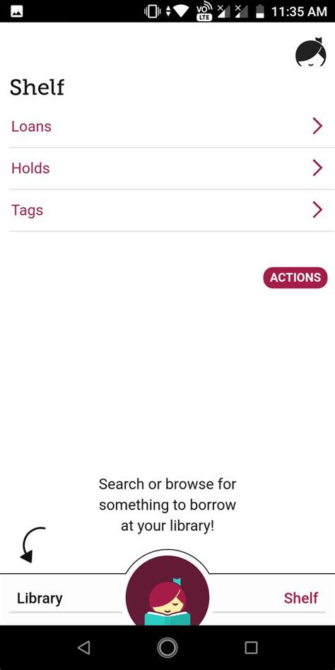 Image result for Libby App Shelf Icon