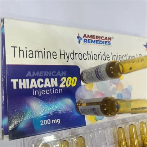 Vitamin Injection - Thiamine Hydrochloride Injection Trader ...