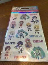 Buy Hatsune Miku Kagamine Rin/len Megurine Luka Stickers 1 Package 4 ...