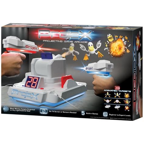 ProjeX Projecting Arcade Game | Laser Game Toys For Kids | Shopee Singapore