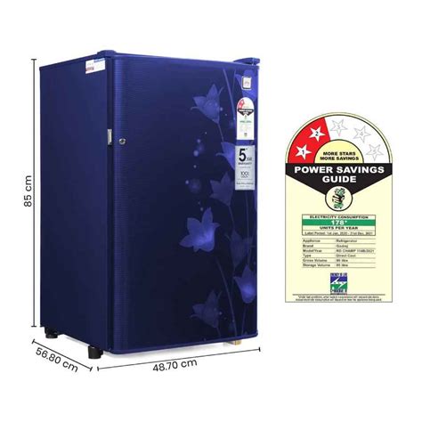 Godrej 99 L 2 Star Single Door Refrigerator (RD CHAMP 114B) Photo ...
