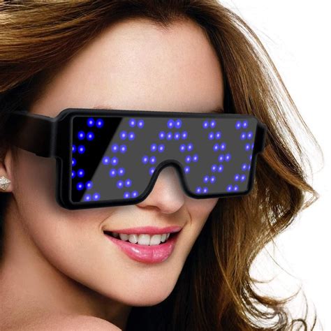 Jagmag® Led Goggles for Adults for Party/LED Glowing Glasses Party ...