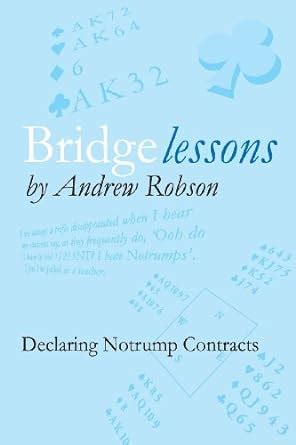 Buy Bridge Lessons: Declaring Notrump Contracts Book Online at Low ...
