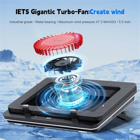 IETS GT600 Laptop Cooling Pad Equipped Gigantic India | Ubuy