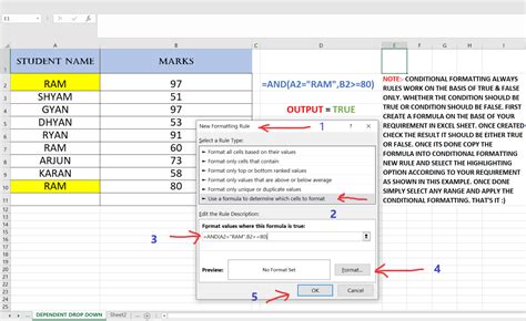 Image result for Conditional Formatting Excel Using Formulas