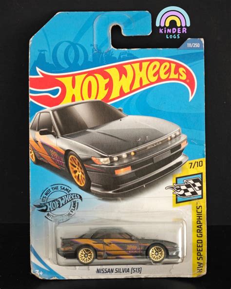 Hot Wheels Nissan Silvia S13 (Rare Car) - Buy At Kinder Logs