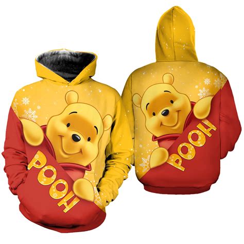 Winnie The Pooh AOP Unisex Hoodie - Teeruto